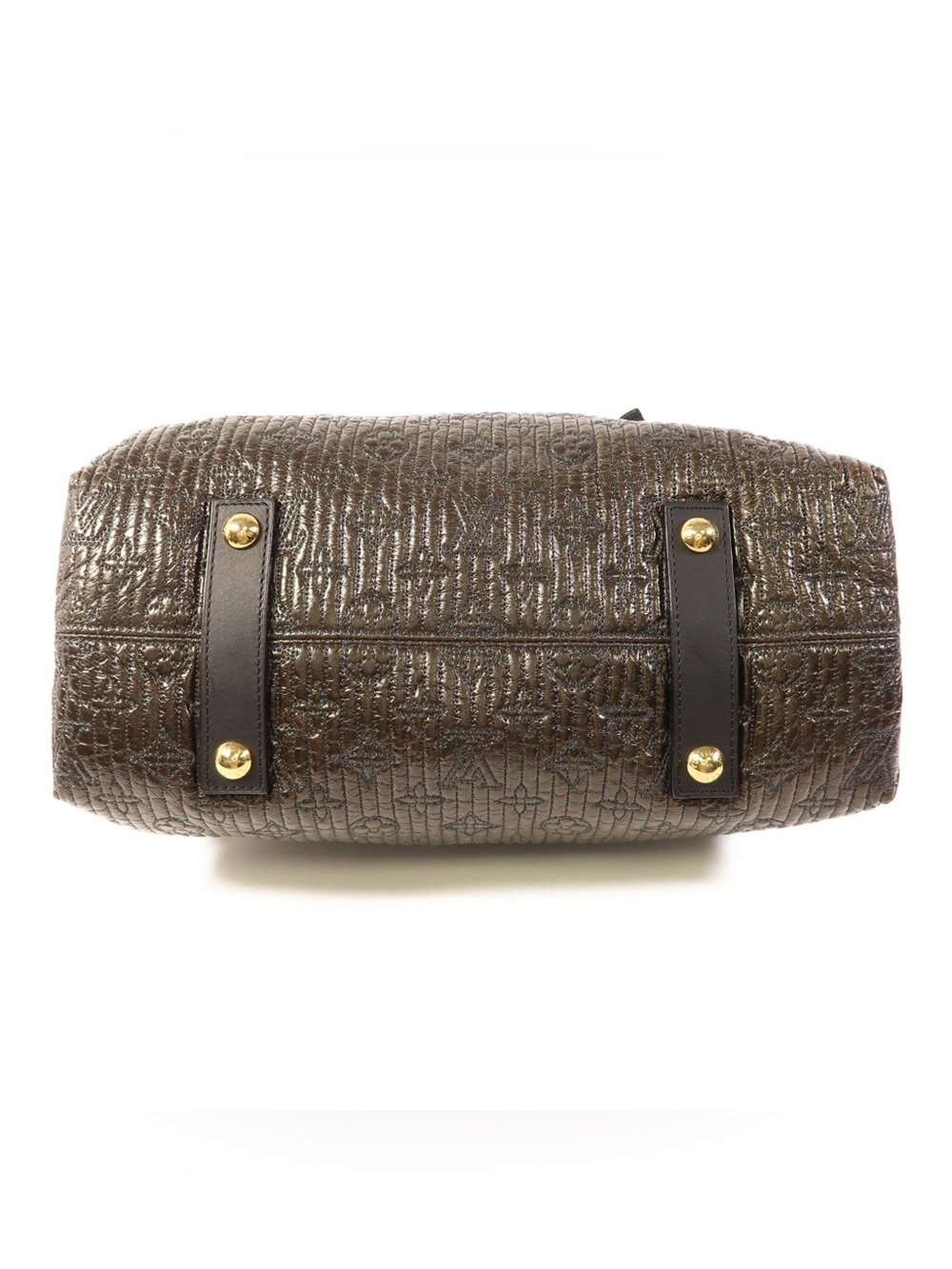 ✨🛍️ Louis Vuitton Black & Dark Brown Monogram Motard Biker Bag Limited Edition - Picture 4 of 9